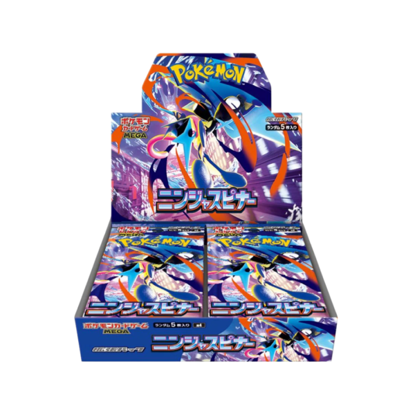 SakuraPlay | Pokémon TCG: Mega Evolution – [M4] Ninja Spinner Booster Box (With Shrink)