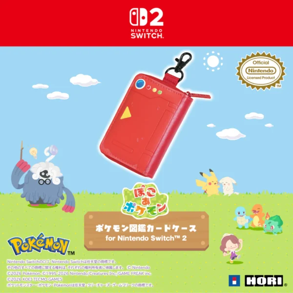 SakuraPlay | NSW2 Hori Pokedex Game Card Pouch (Pokopia Series)