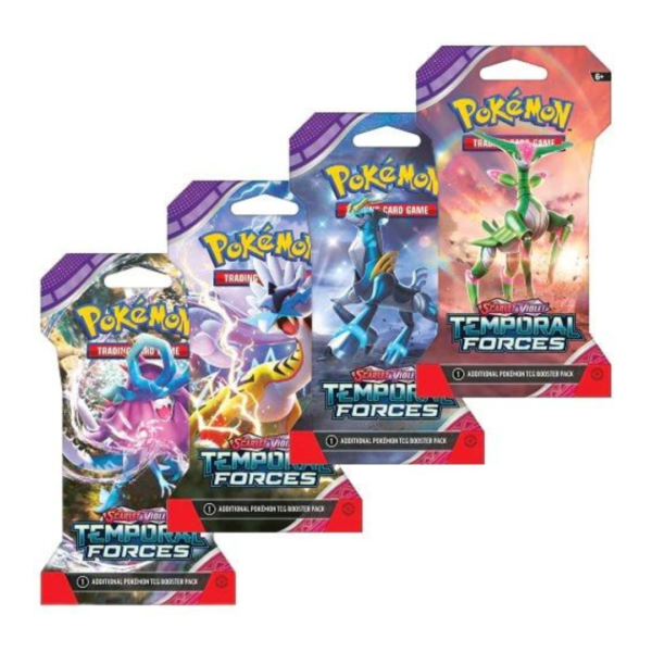 SakuraPlay | Pokémon TCG: Scarlet & Violet - [SV05] Temporal Forces Sleeved Booster Pack